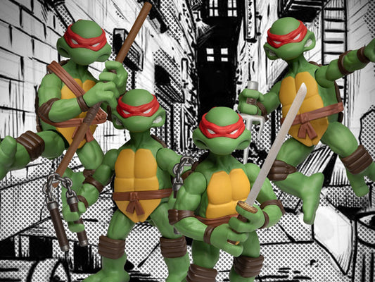 5 POINTS TMNT 4 FIG DELUXE SET