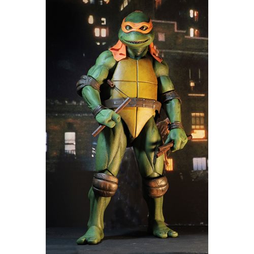 Teenage Mutant Ninja Turtles Movie 1990 Michelangelo 1:4 Scale Action Figure