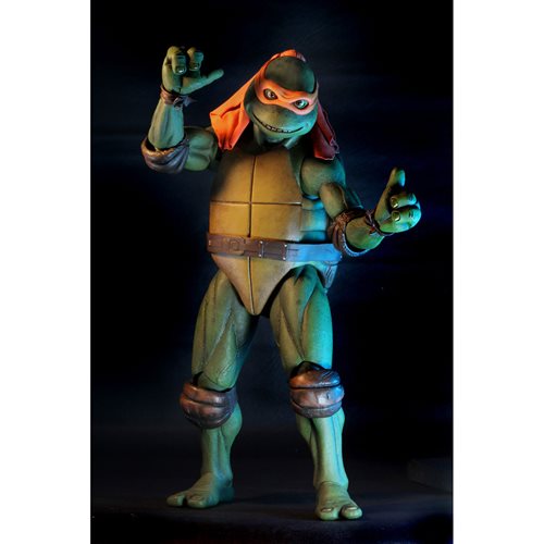 Teenage Mutant Ninja Turtles Movie 1990 Michelangelo 1:4 Scale Action Figure