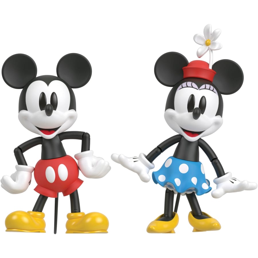 DISNEY 100TH CELEBRATION MINNIE & MICKEY FIG 2-PK