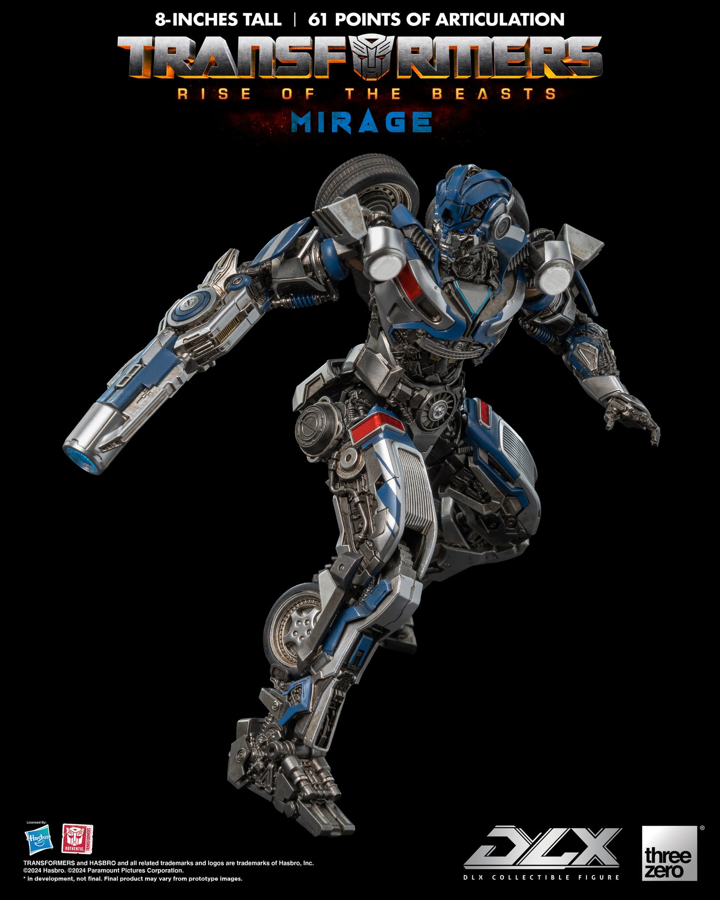 TRANSFORMERS RISE OF THE BEASTS DLX MIRAGE