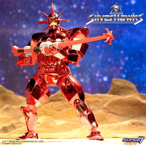 S7 ULTIMATES! Figures - SilverHawks - Mon*Star (Metallic Vac Metal) (SDCC 2025 Exclusive)