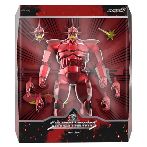 S7 ULTIMATES! Figures - SilverHawks - Mon*Star (Metallic Vac Metal) (SDCC 2025 Exclusive)