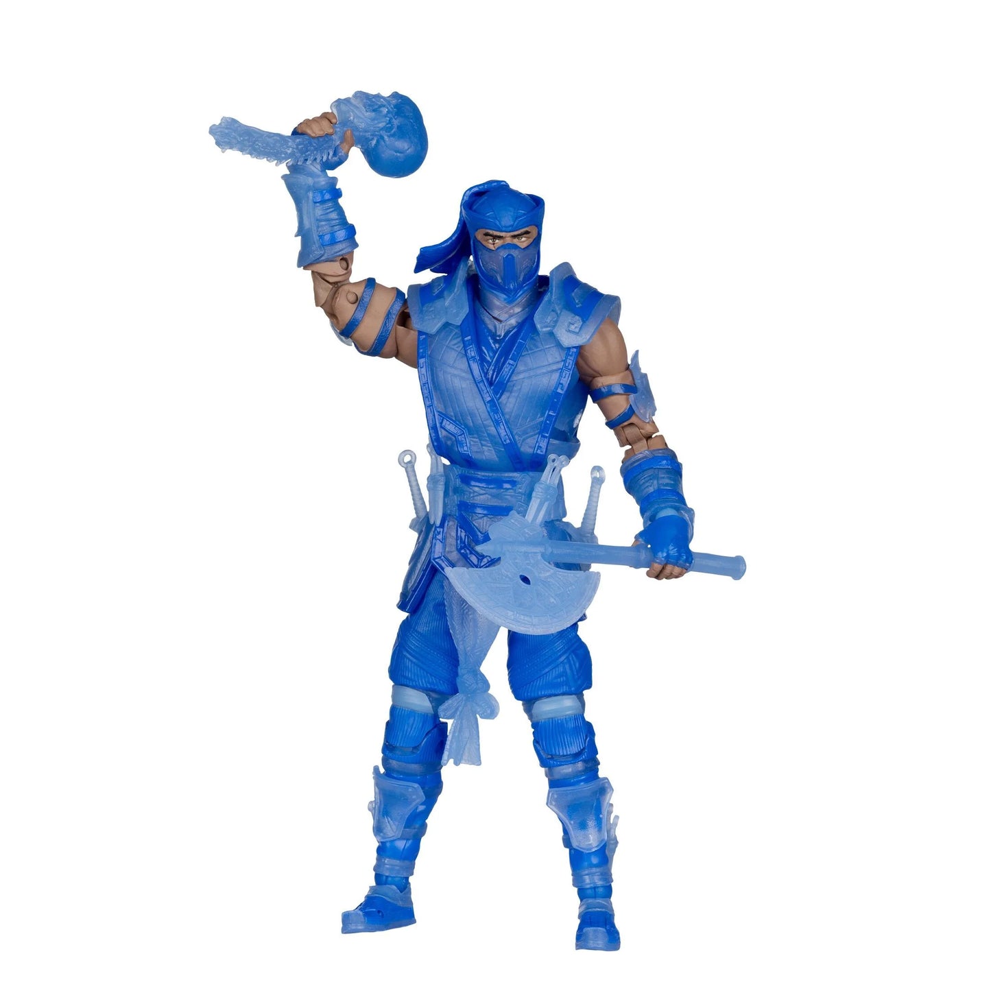 Mortal Kombat 11 7 Inch Action Figure Exclusive - Sub Zero Glow In The Dark Gold Label
