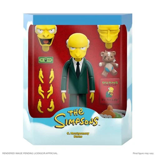 The Simpsons Ultimates C. Montgomery Burns 7-Inch Action Figure