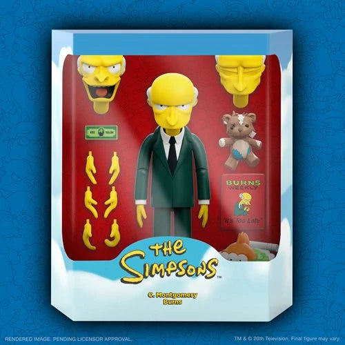 The Simpsons Ultimates C. Montgomery Burns 7-Inch Action Figure