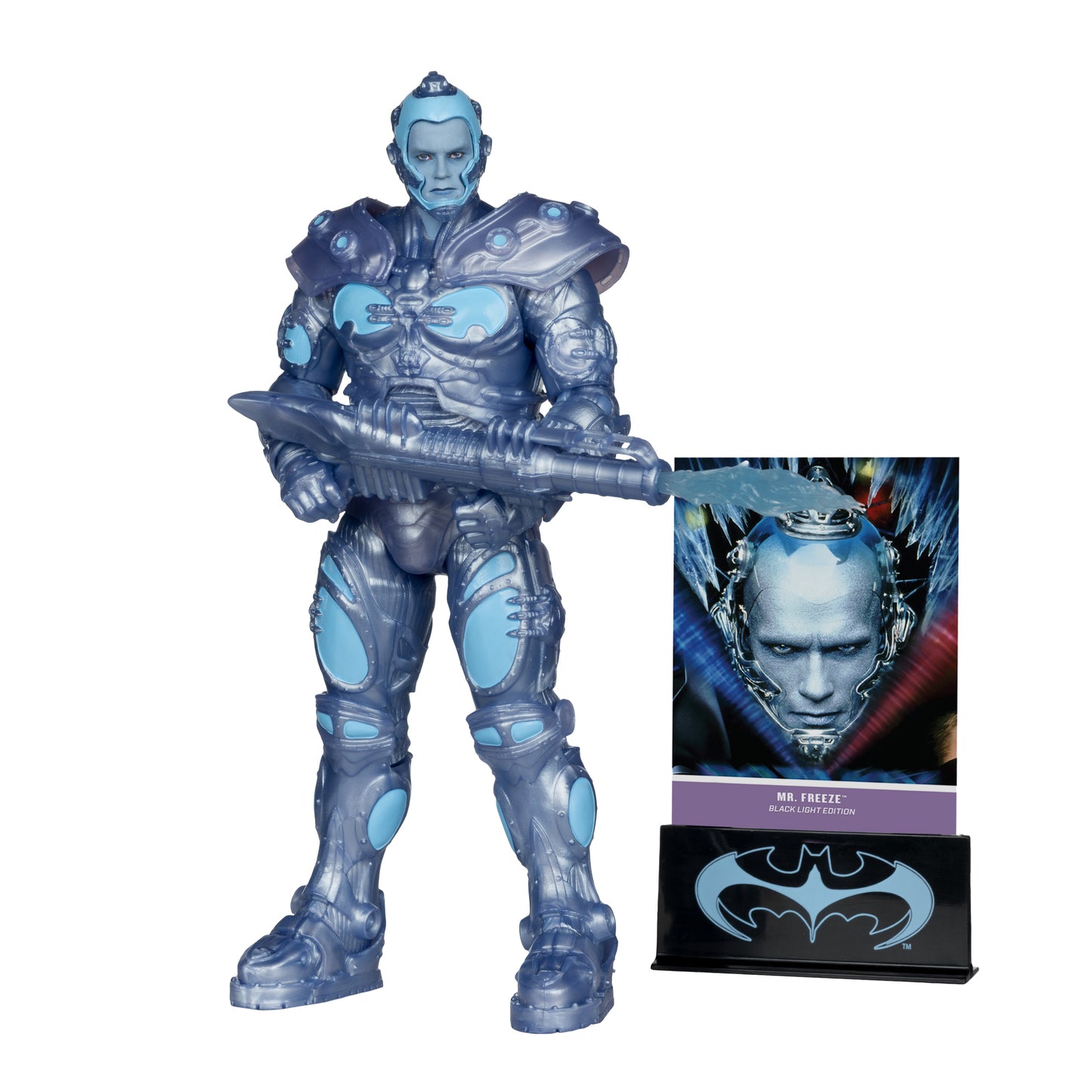 DC MULTIVERSE 7" - MR. FREEZE (BATMAN AND ROBIN) (BLACK LIGHT) GOLD LABEL *Limited to 6550 Pieces*