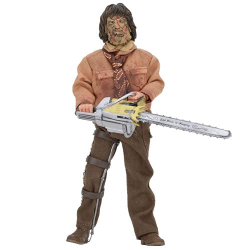 The Texas Chainsaw Massacre Figures - 8" Clothed Retro Action Doll TCM 3 Leatherface