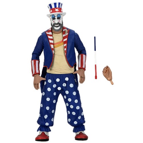 House Of 1000 Corpses 7" Scale Figures - Captain Spaulding (Tailcoat) 20th Anniversary