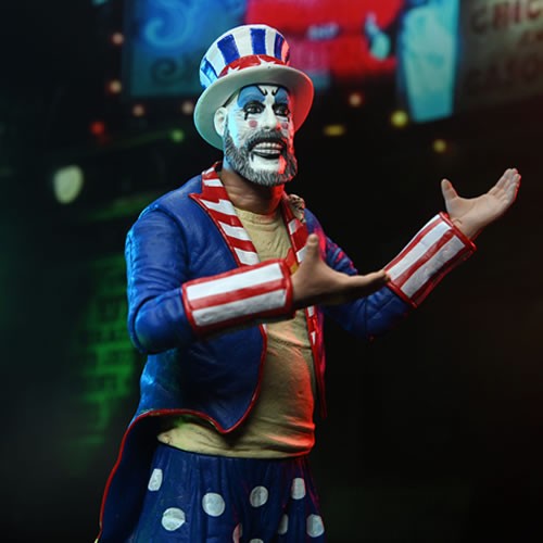 House Of 1000 Corpses 7" Scale Figures - Captain Spaulding (Tailcoat) 20th Anniversary