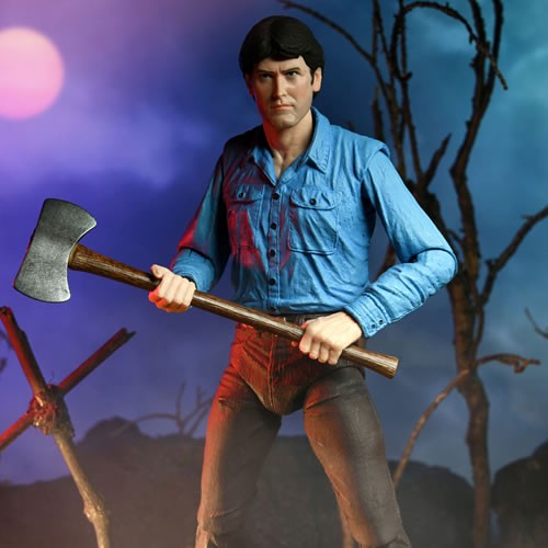 Evil Dead 7" Scale Figures - 40th Anniversary Ultimate Ash