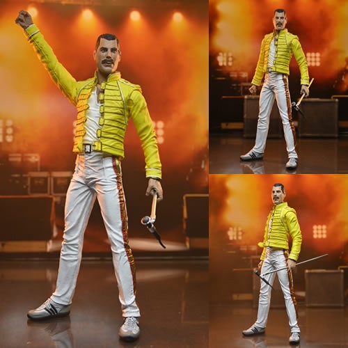 Freddie Mercury 7" Scale Figures - Freddie Mercury (Yellow Jacket)