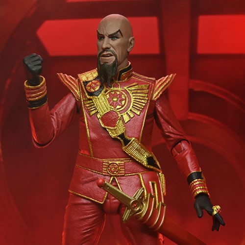 Flash Gordon (1980 Movie) 7" Scale Action Figures - Ultimate Ming (Red Military Outfit)