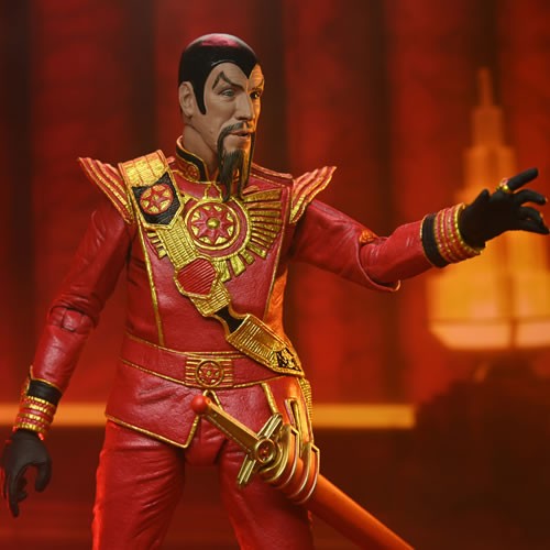 Flash Gordon (1980 Movie) 7" Scale Action Figures - Ultimate Ming (Red Military Outfit)