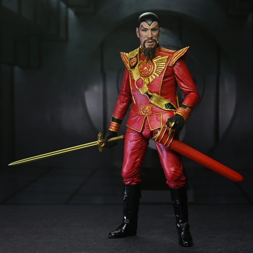 Flash Gordon (1980 Movie) 7" Scale Action Figures - Ultimate Ming (Red Military Outfit)