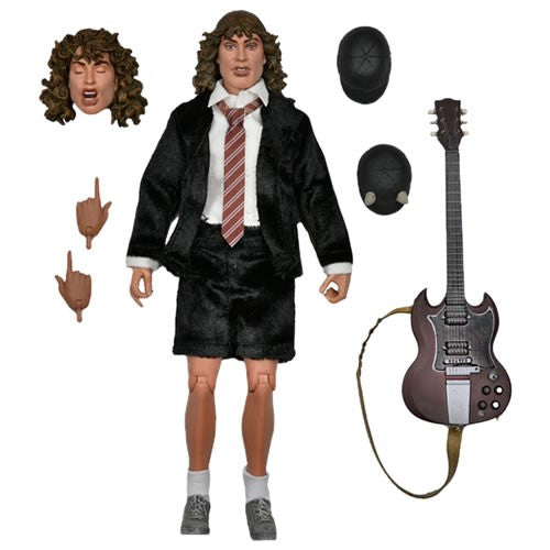 Retro Clothed Action Figures - AC/DC - 8" Angus Young (Highway To Hell)