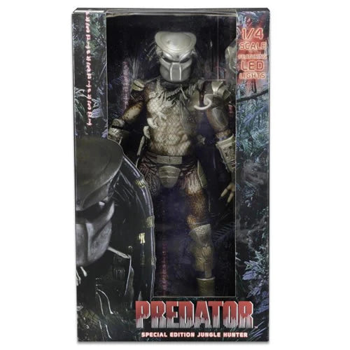 Predator 18 Inch Action Figure 1/4 Scale Series - Jungle Hunter Predator OPEN BOX DISPLAYED