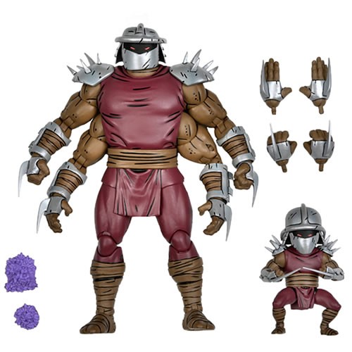 TMNT 7" Scale Figures - Mirage Comics - Ultimate Shredder Clone & Mini Shredder (Deluxe)