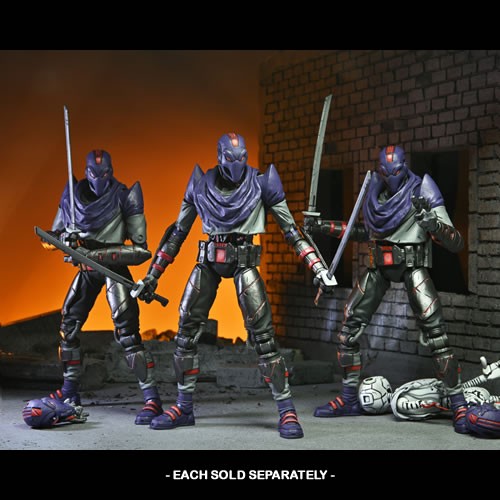 TMNT 7" Scale Figures - IDW Comics - The Last Ronin - Ultimate Foot Bot