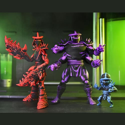 TMNT 7" Scale Figures - Mirage Comics - Shredder Clones Box Set