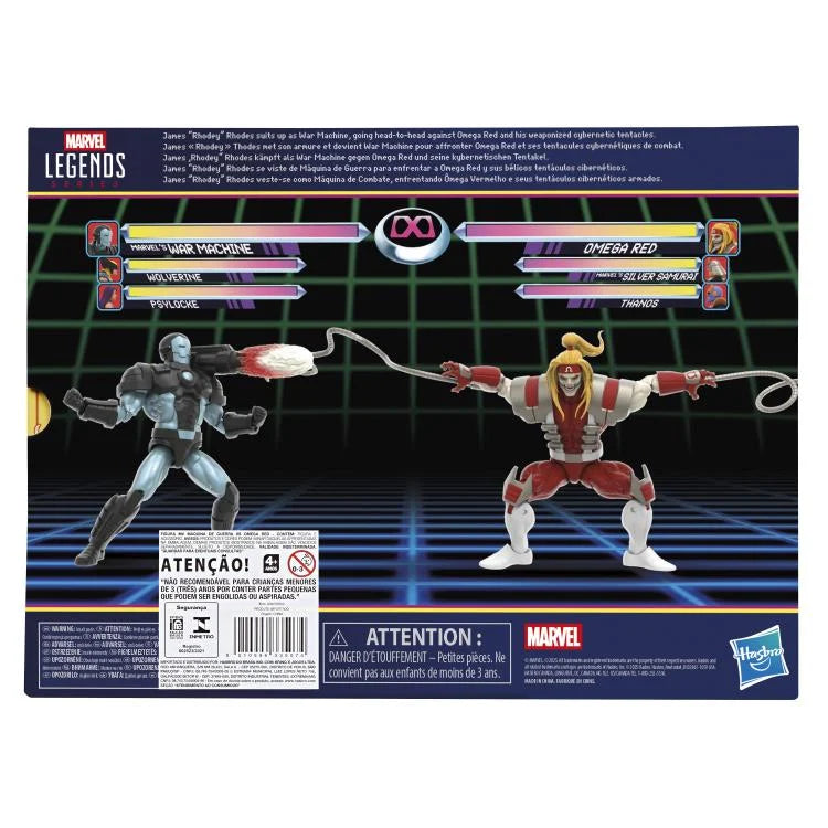 Marvel Legends Gamerverse War Machine vs. Omega Red Action Figure Two-Pack