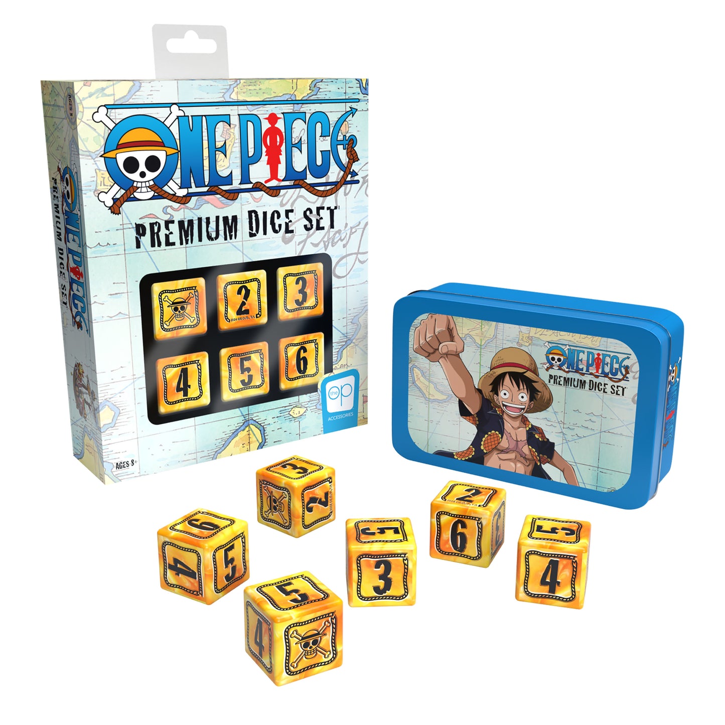 ONE PIECE PREMIUM 6 SIDED DICE SET