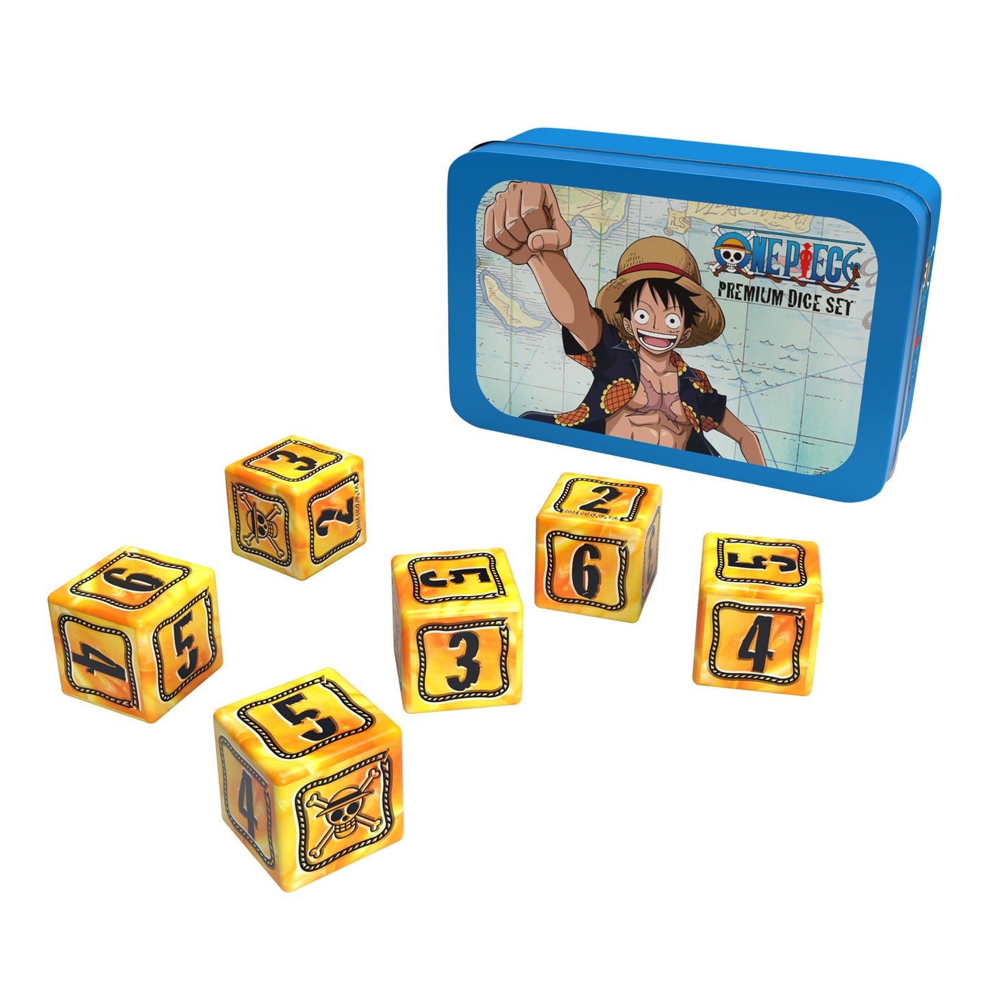 ONE PIECE PREMIUM 6 SIDED DICE SET