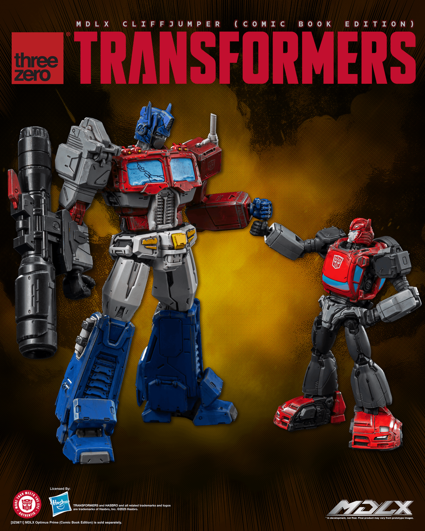 Transformers MDLX Cliffjumper (Comic Book Edition)