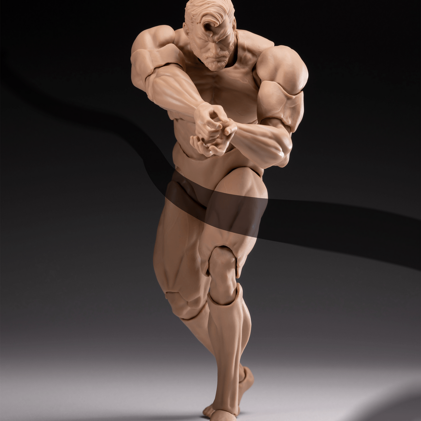INART- Blank Male Body 1/12 Action Figure (Tan)