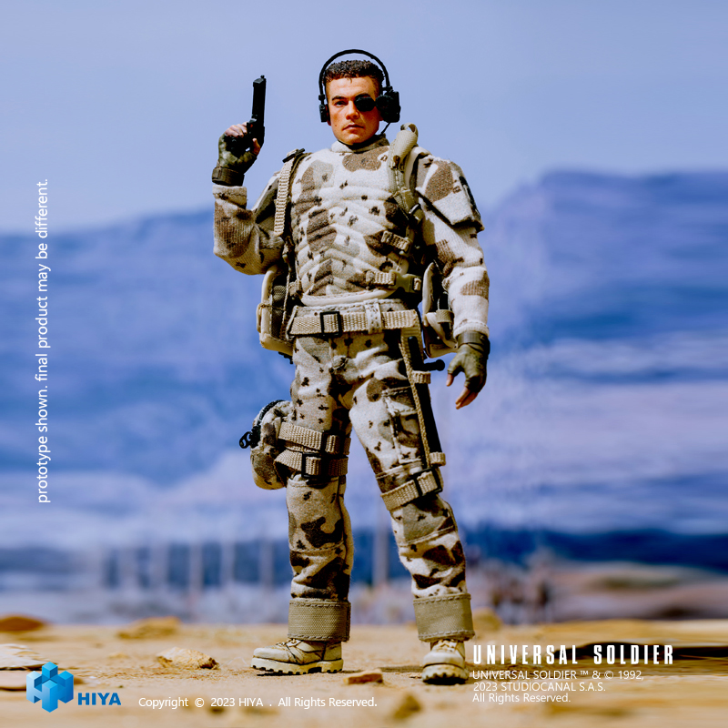 Exquisite Super 1/12 Scale Universal Soldier Luc Deveraux