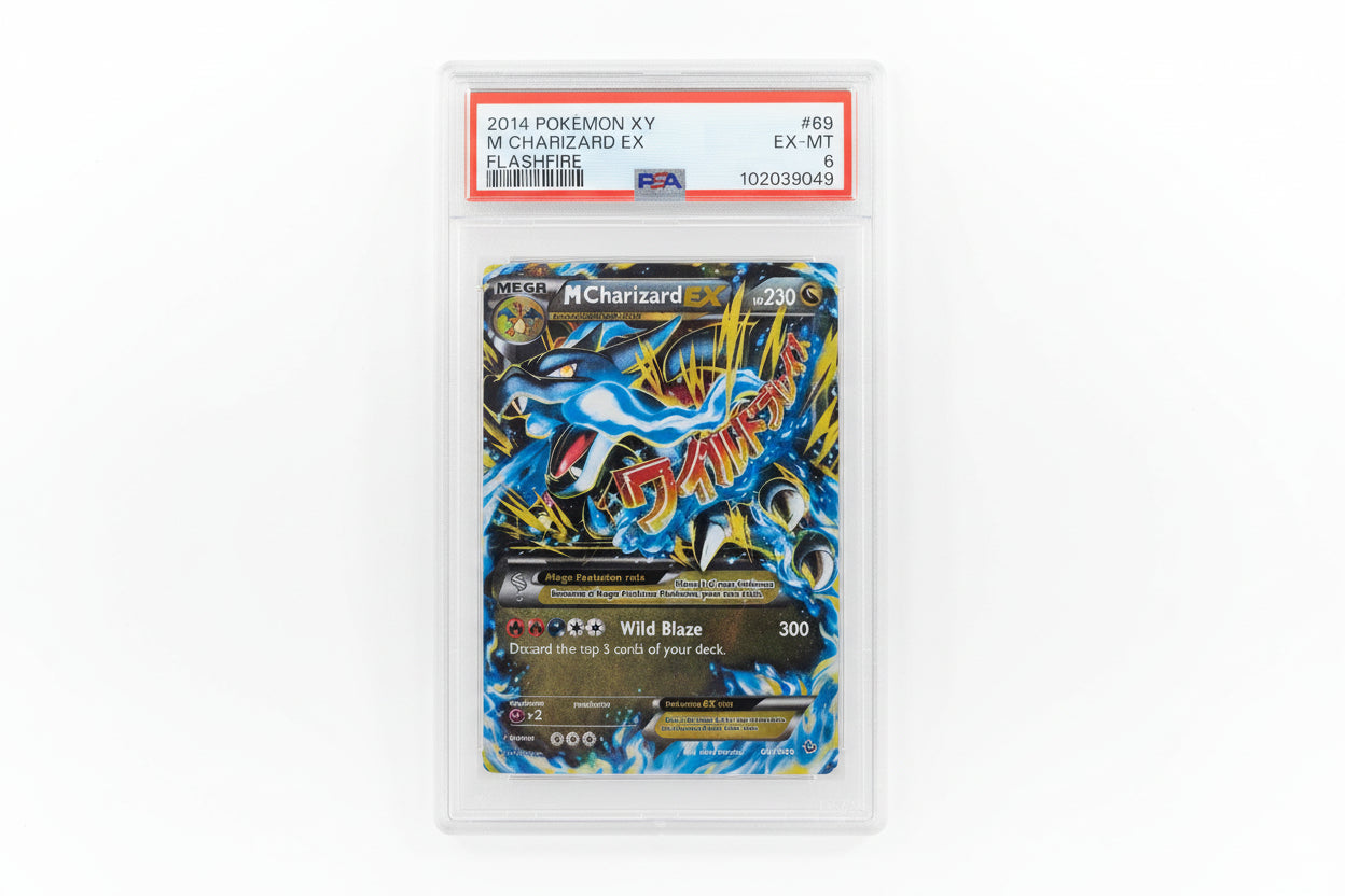 2014 Pokemon XY M Charizard EX Flashfire Grade 6