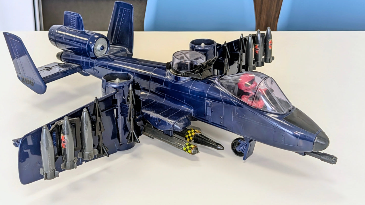 1984 / G.I. Joe A Real American Hero Rattler (Ground Attack Jet) **No BOX**  Please read