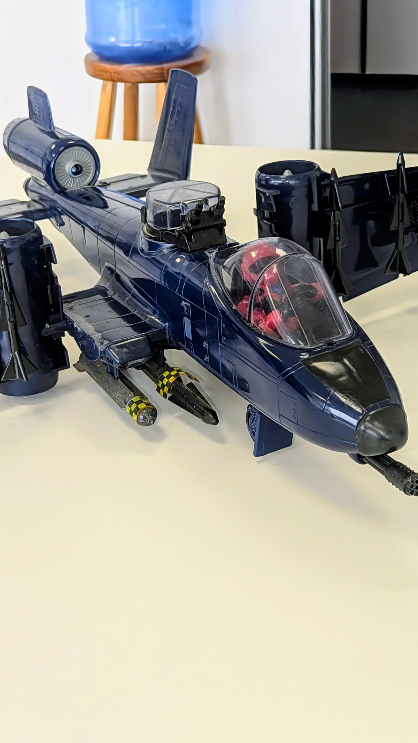 1984 / G.I. Joe A Real American Hero Rattler (Ground Attack Jet) **No BOX**  Please read