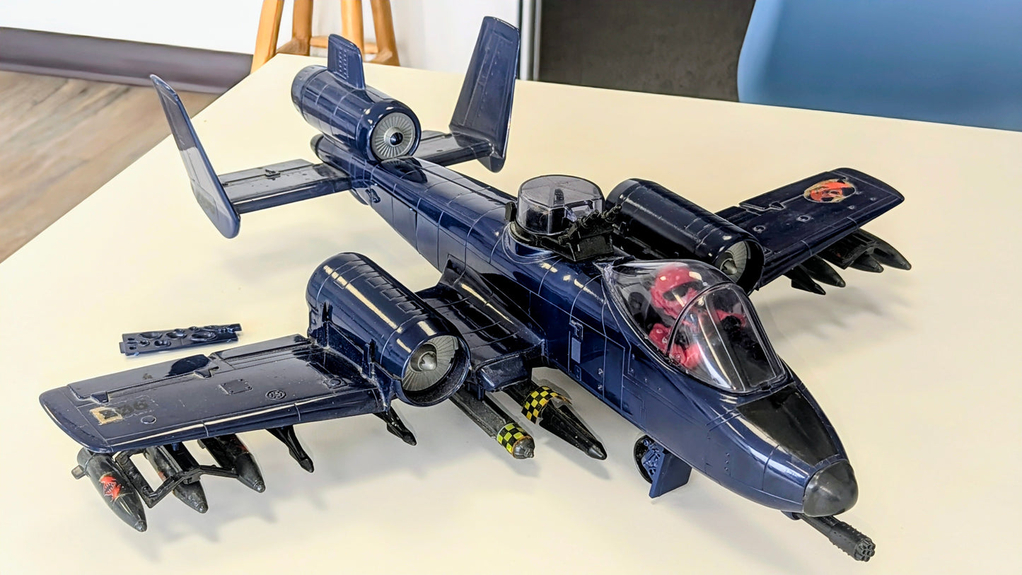 1984 / G.I. Joe A Real American Hero Rattler (Ground Attack Jet) **No BOX**  Please read