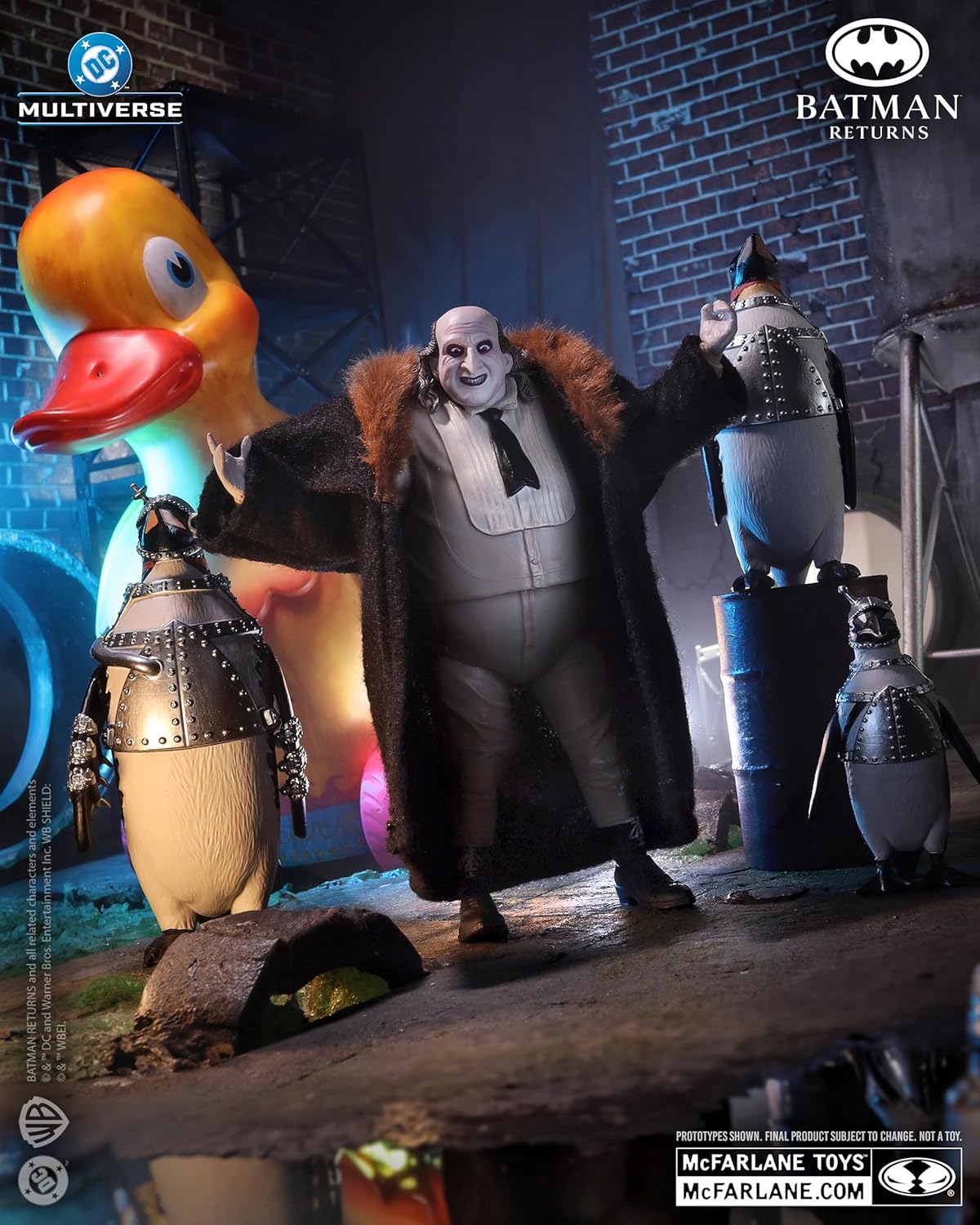 DC Theatrical Deluxe 7IN WV2 - Commando Penguins Pack (Batman Returns)(Gold Label)