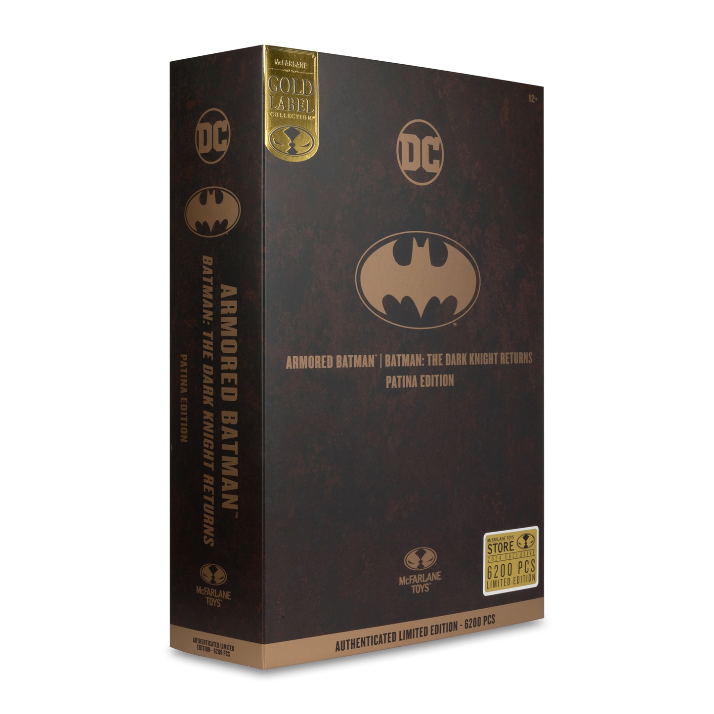 DC MULTIVERSE 7" - ARMORED BATMAN (DARK KNIGHT RETURNS)(PATINA)(GOLD LABEL) LIMITED 6200 PIECES