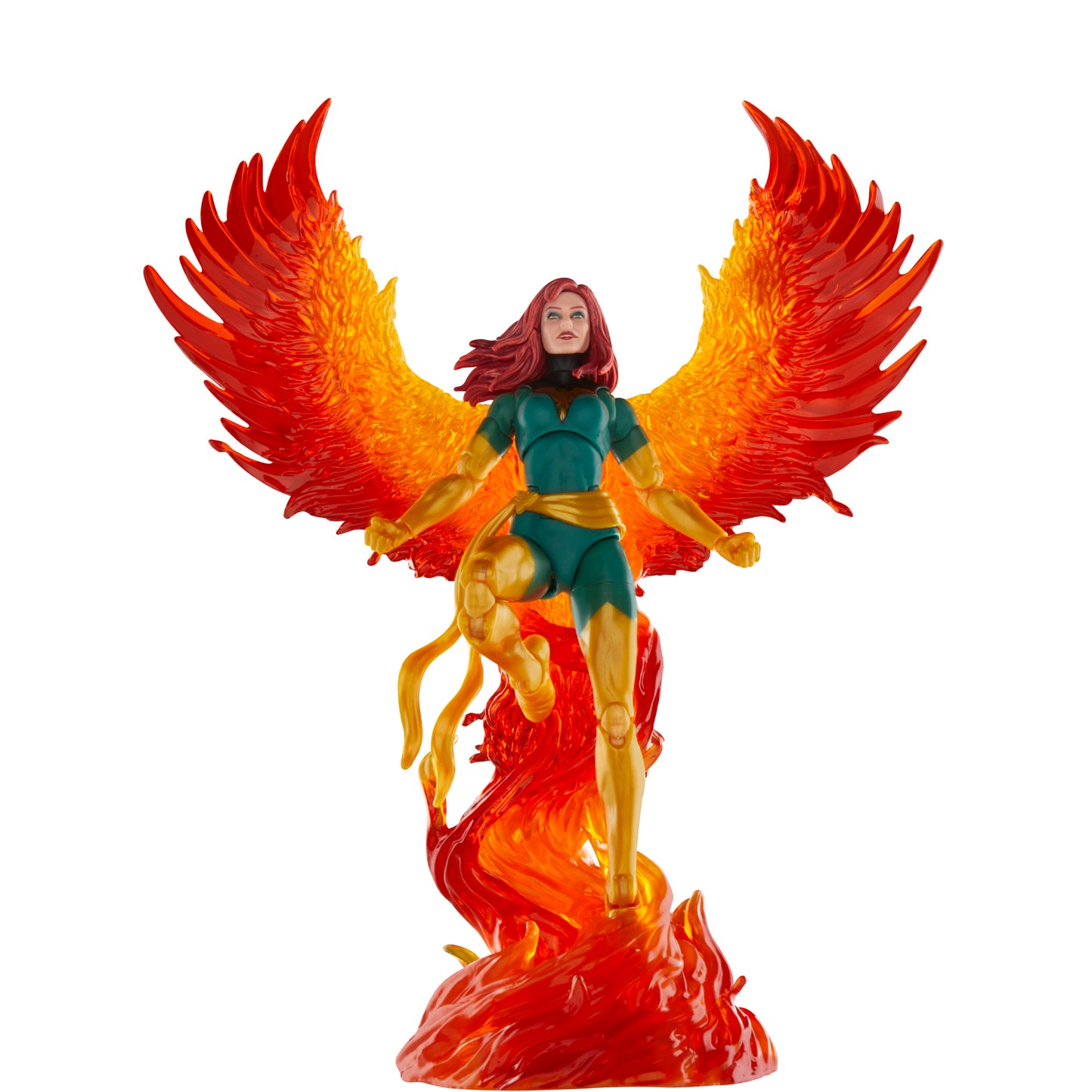 Marvel Legends Series Jean Grey with Phoenix Force Display, Deluxe X-Men Comics Collectible 6-Inch Action Figure