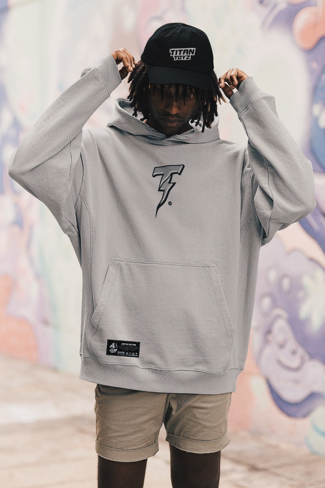 Titan Toyz Olympus Grey Hoodie