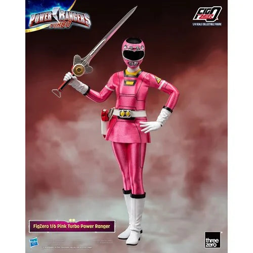 Power Rangers Turbo Pink Turbo Power Ranger FigZero 1:6 Scale Action Figure