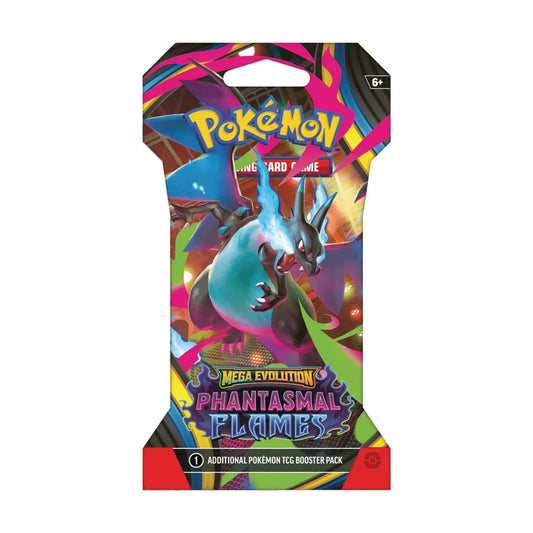SLEEVED POKEMON ME02 PHANTASMAL FLAMES PACK