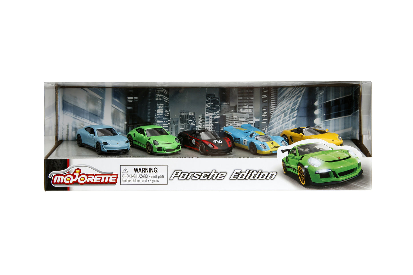 MAJORETTE PORSCHE EDITION 5-PACK WAVE 3 1/64 DIE-CAST CARS