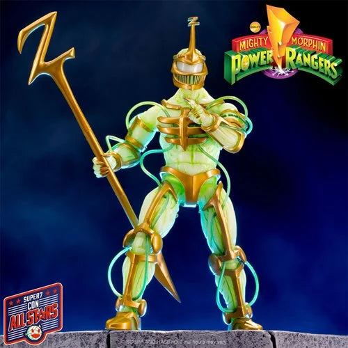 Power Rangers Ultimates Mighty Morphin Lord Zedd (Imperial Gold Glow) 7-Inch Action Figure - SDCC Exclusive