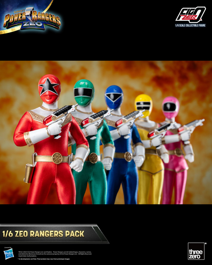 POWER RANGERS ZEO FIGZERO ZEO RANGERS 1/6 SCALE – Titan Toyz