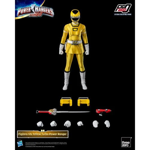 Power Rangers Turbo FigZero 1:6 Scale Action Figure 5-Pack