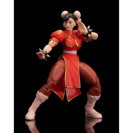 Street Fighter Chun-Li 6" Action Figure **RED OUTFIT** TARGET EXCLUSIVE**
