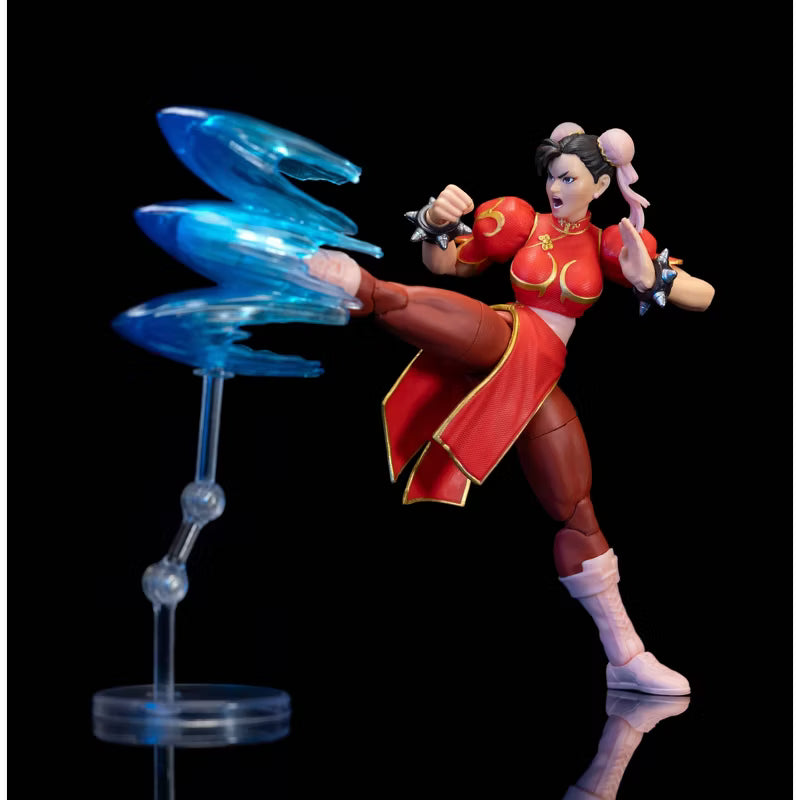 Street Fighter Chun-Li 6" Action Figure **RED OUTFIT** TARGET EXCLUSIVE**
