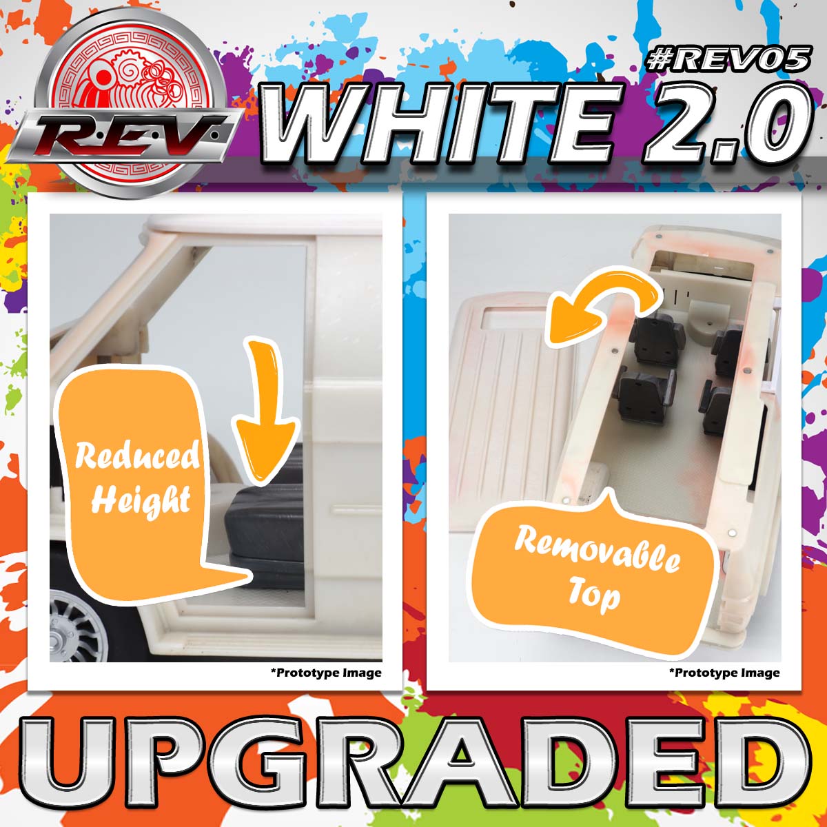 RAMEN ECONOMICAL VAN 2.0  WHITE