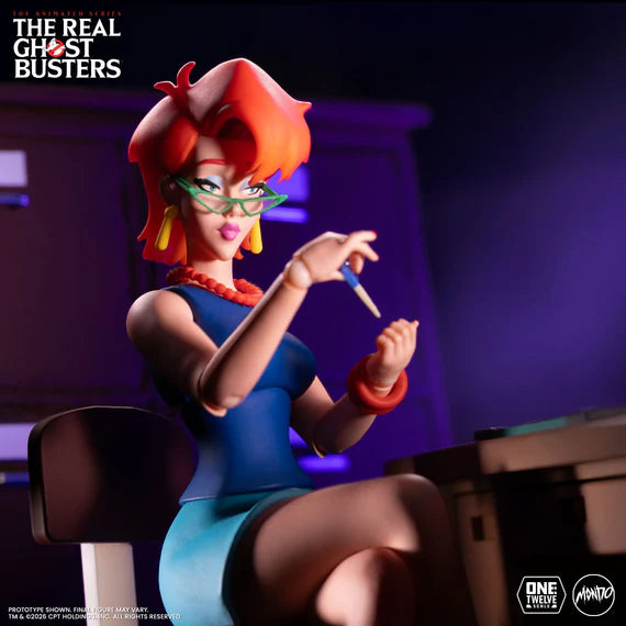 The Real Ghostbusters - Janine with Desk 1/12 Scale Figure - Timed Edition