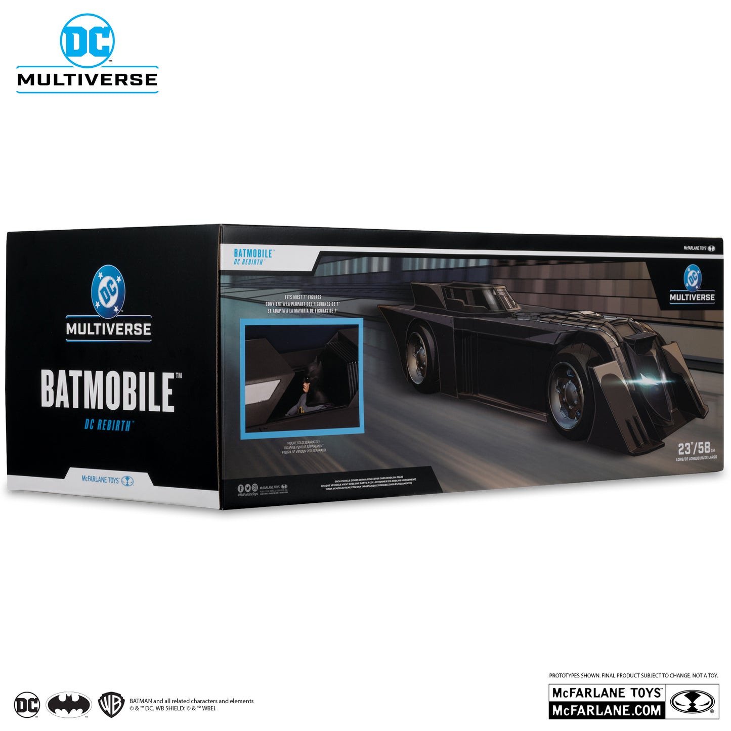 DC MULTIVERSE VEHICLE - BATMOBILE (DC REBIRTH)