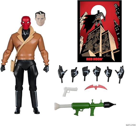 DC DIRECT 7IN FIGURE W/COMIC - WV7 - RED HOOD (BATMAN: THE ADVENTURES CONTINUE)
